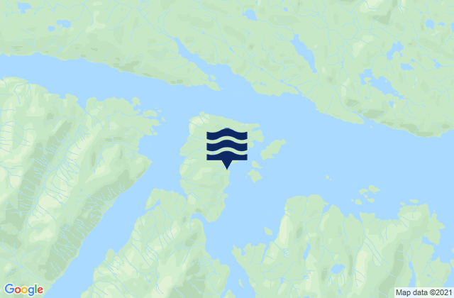 Mapa de mareas Divide Head, United States