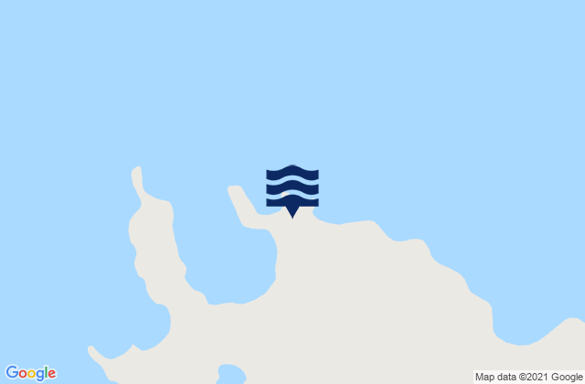 Mapa de mareas Dolgaya Bay Vaigach Island, Russia