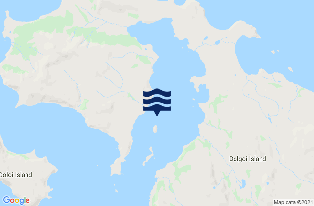 Mapa de mareas Dolgoi Harbor (Dolgoi Island), United States