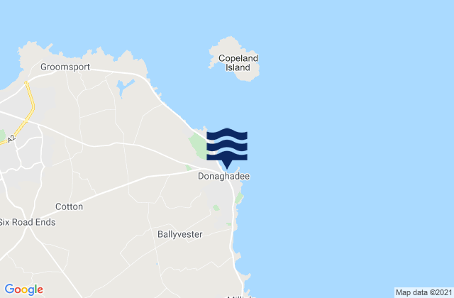 Mapa de mareas Donaghadee, United Kingdom