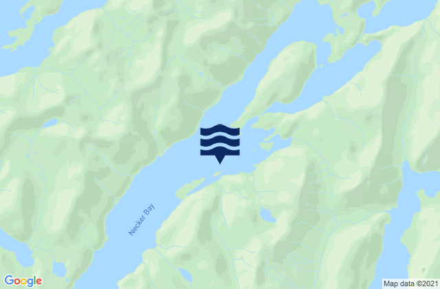 Mapa de mareas Dorothy Cove Necker Bay, United States