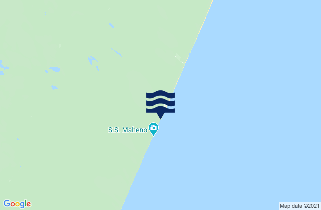 Mapa de mareas Double Island Point - East Side, Australia