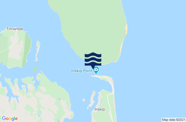 Mapa de mareas Double Island Point - North Coast, Australia