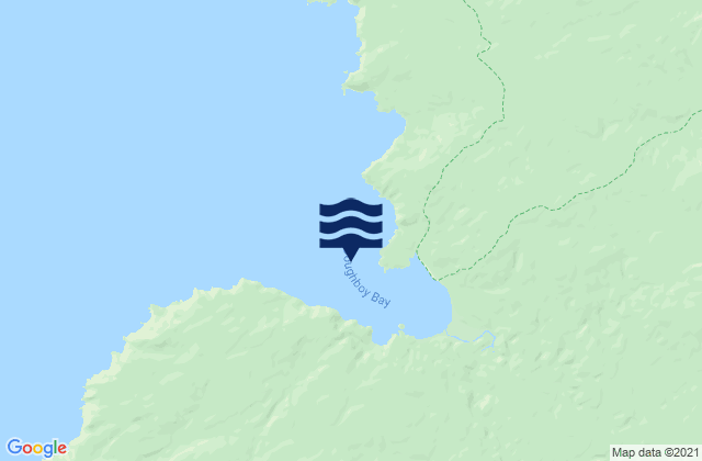 Mapa de mareas Doughboy Bay, New Zealand