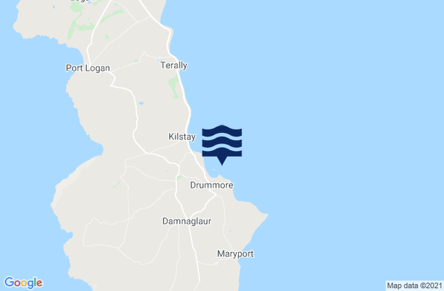 Mapa de mareas Drummore Bay, United Kingdom