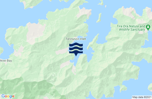 Mapa de mareas Duncan Bay, New Zealand
