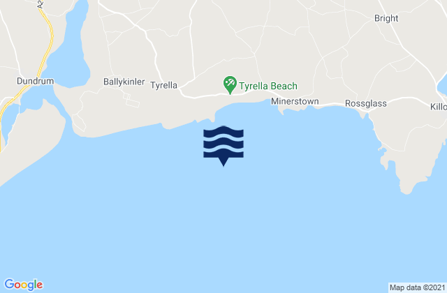 Mapa de mareas Dundrum Bay, United Kingdom