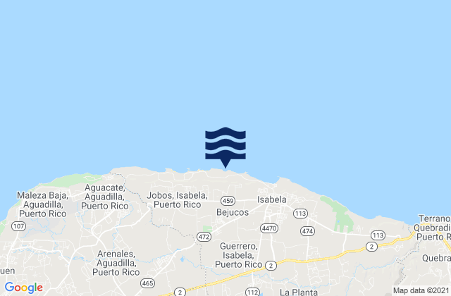 Mapa de mareas Dunes (Puerto Rico), Puerto Rico