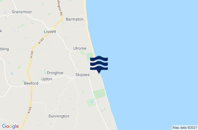 Mapa de mareas Dunnington, United Kingdom