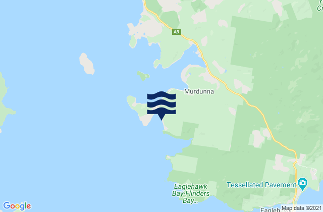 Mapa de mareas Eaglehawk Neck Reef, Australia