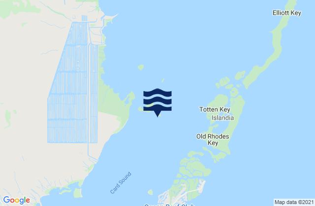 Mapa de mareas East Arsenicker Card Sound, United States