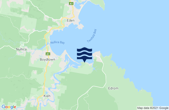 Mapa de mareas East Boyd Bay, Australia