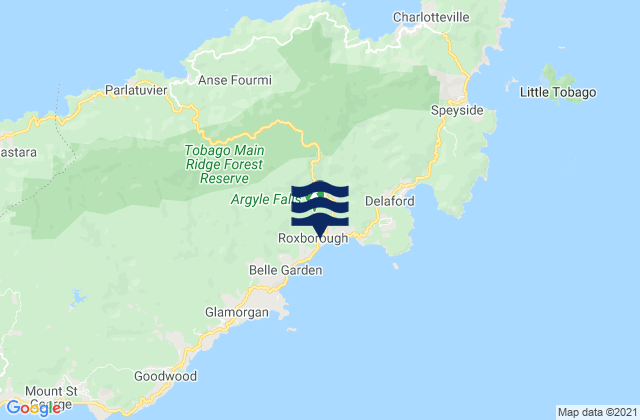 Mapa de mareas Eastern Tobago, Trinidad and Tobago