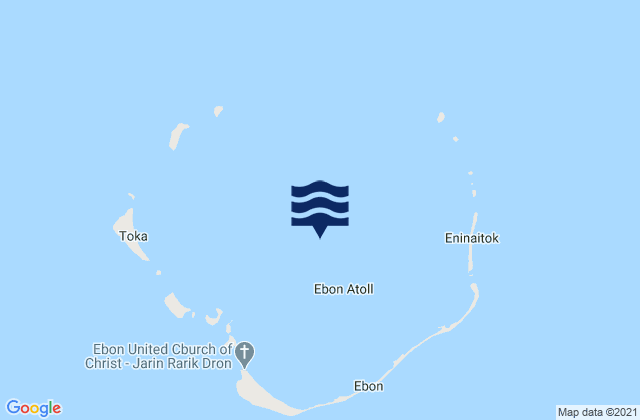 Mapa de mareas Ebon Atoll, Marshall Islands