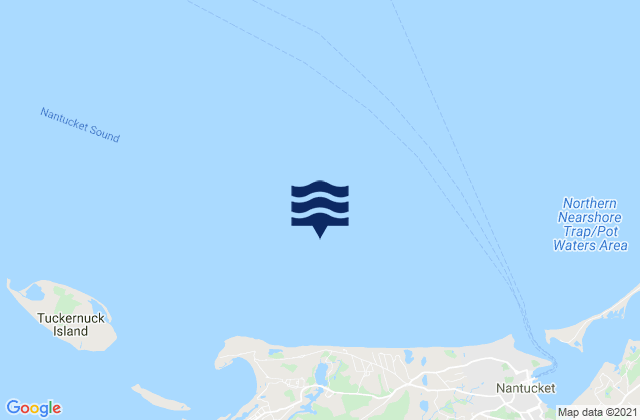 Mapa de mareas Eel Pt. Nantucket I. 2.5 miles NE of, United States
