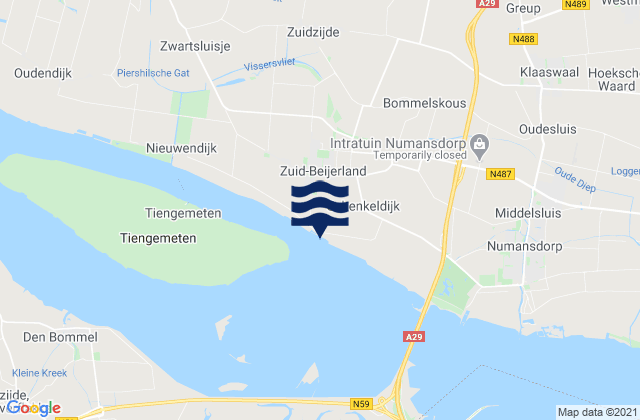 Mapa de mareas Eemhaven, Netherlands