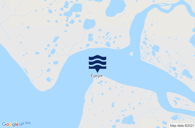 Mapa de mareas Egegik, United States