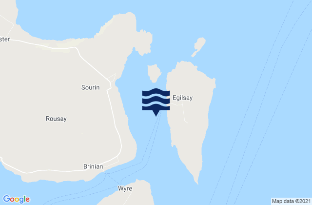 Mapa de mareas Egilsay, United Kingdom