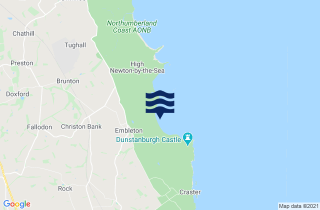 Mapa de mareas Embleton Bay Beach, United Kingdom