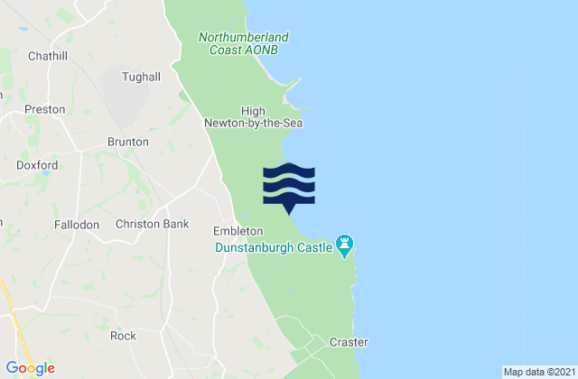 Mapa de mareas Embleton, United Kingdom