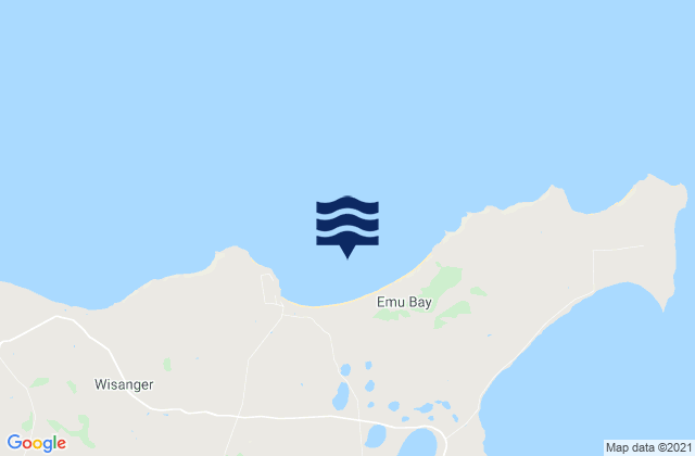 Mapa de mareas Emu Bay, Australia