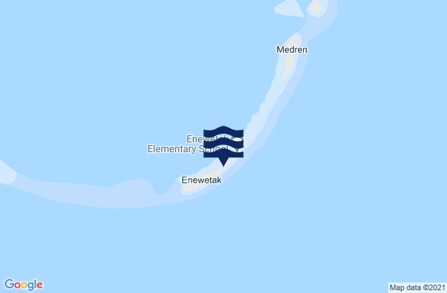Mapa de mareas Enewetak, Marshall Islands