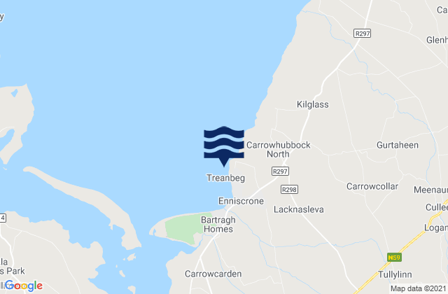 Mapa de mareas Enniscrone, Ireland