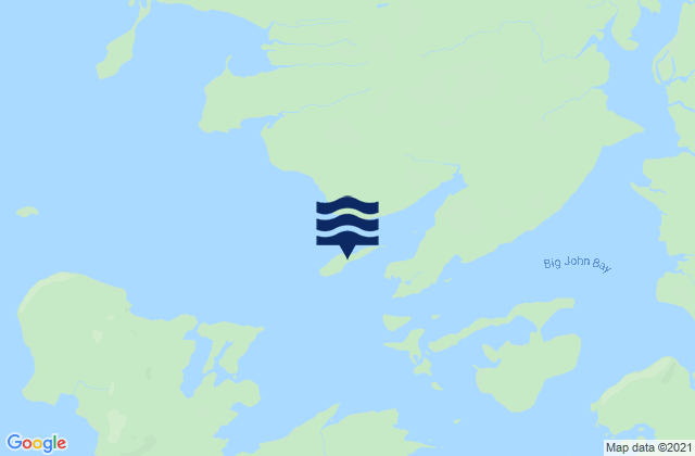 Mapa de mareas Entrance Island, United States