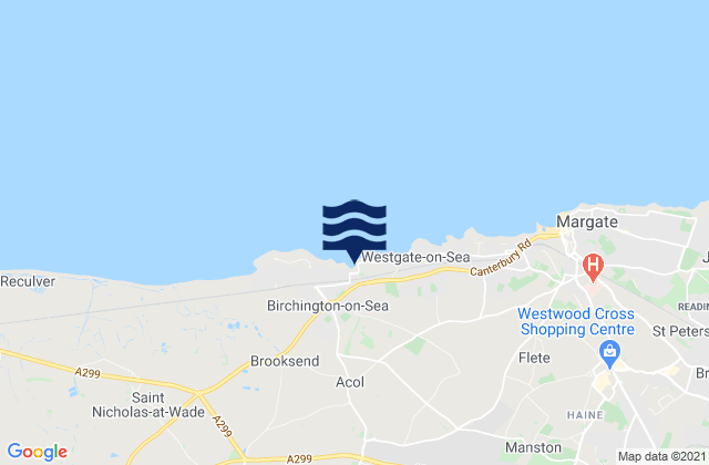 Mapa de mareas Epple Bay Beach, United Kingdom