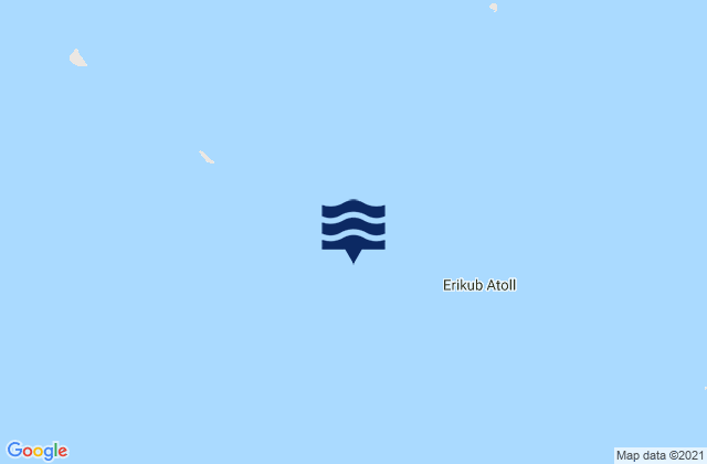 Mapa de mareas Erikub Atoll, Marshall Islands