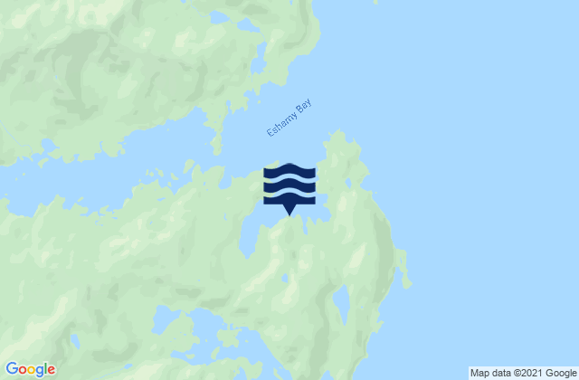 Mapa de mareas Eshamy Bay Knight Island Passage, United States