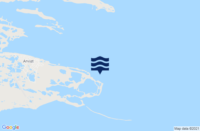 Mapa de mareas Eskimo Point, Canada