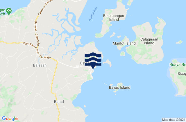 Mapa de mareas Estancia, Philippines