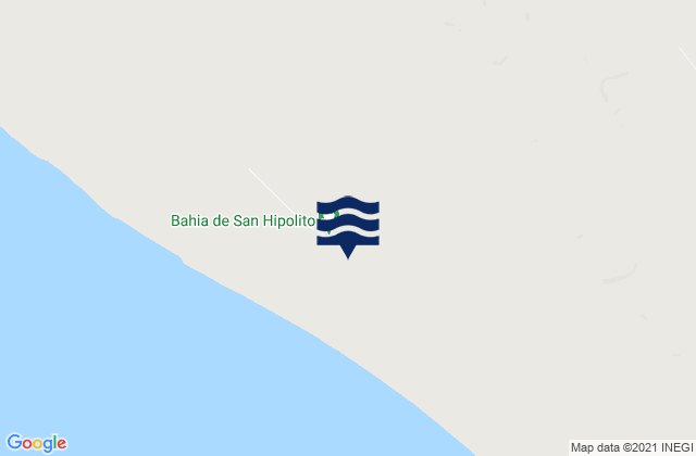 Mapa de mareas Estero el Dátil, Mexico