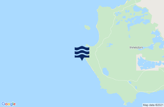 Mapa de mareas Ethel Wreck, Australia