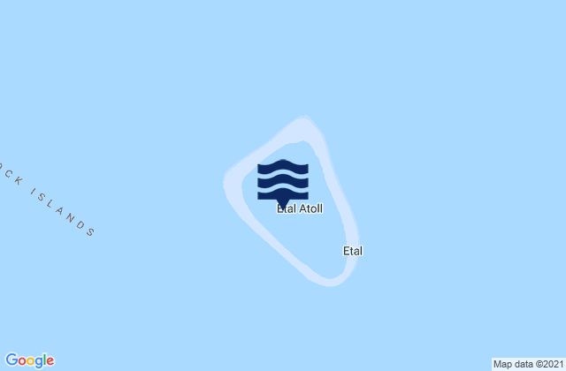 Mapa de mareas Ettal Municipality, Micronesia