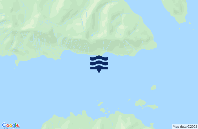 Mapa de mareas Eva Islands, United States