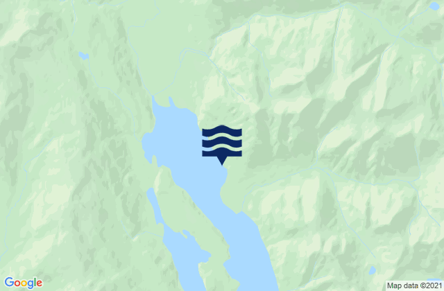 Mapa de mareas Excursion Inlet, United States