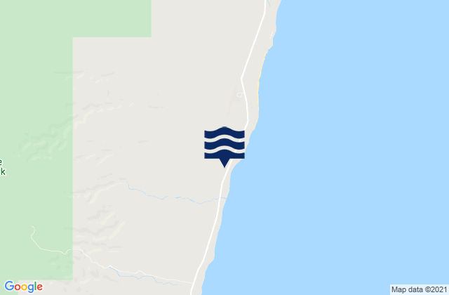 Mapa de mareas Exmouth, Australia