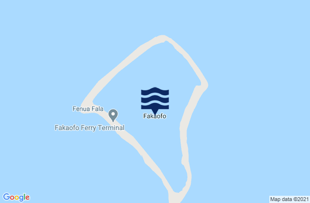 Mapa de mareas Fakaofo Atoll, Samoa