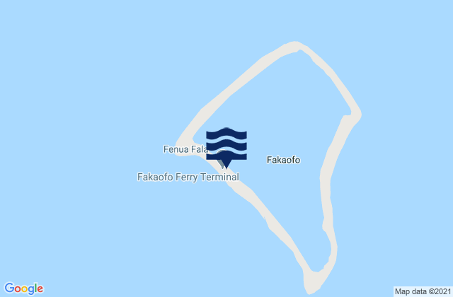 Mapa de mareas Fale old settlement, Tokelau