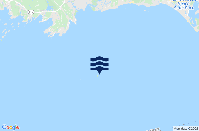 Mapa de mareas Falkner Island, United States
