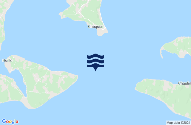 Mapa de mareas Faro Isla Imelev, Chile