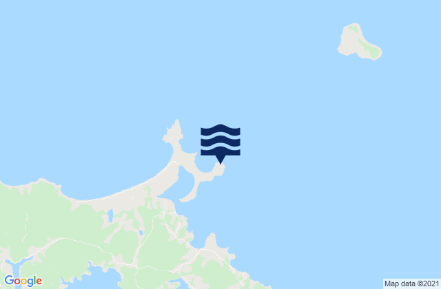 Mapa de mareas Faro Punta Corona, Chile
