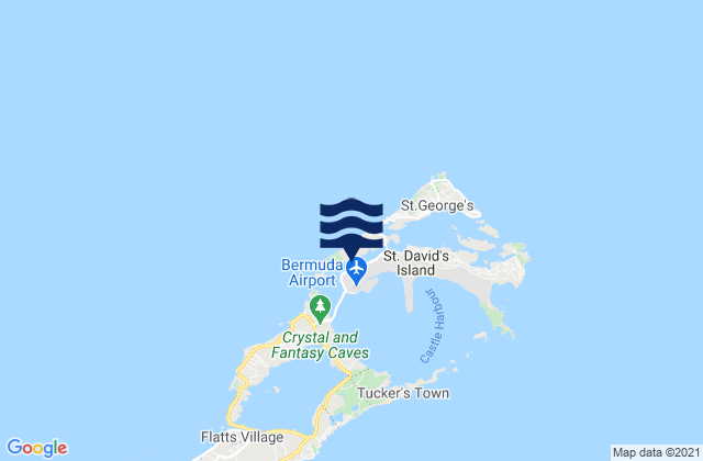 Mapa de mareas Ferry Reach (Biological Station) Islands, United States