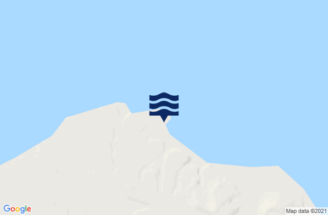 Mapa de mareas Finch Cove Seguam Island, United States