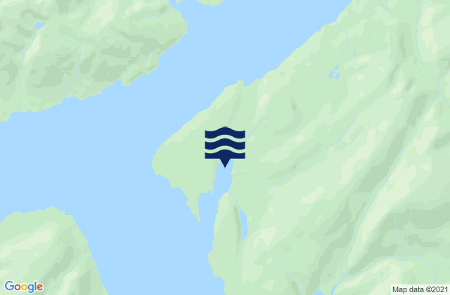 Mapa de mareas Fitzgibbon Cove, United States