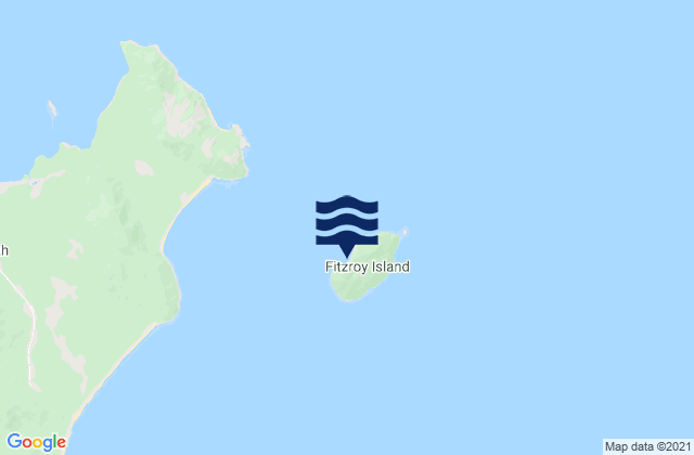 Mapa de mareas Fitzroy Island, Australia