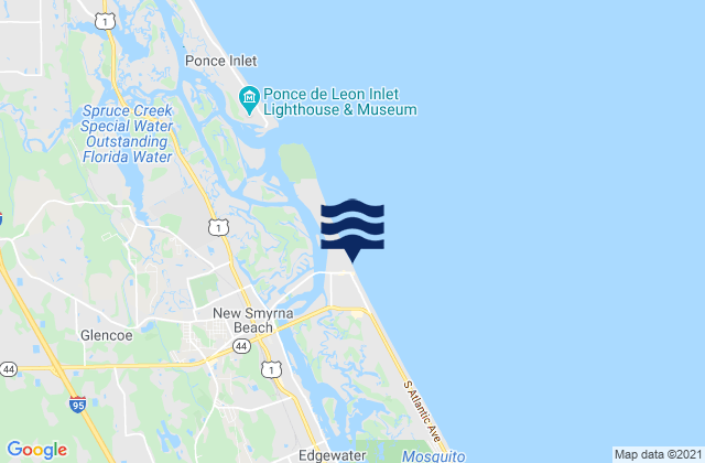 Mapa de mareas Flagler Avenue, United States