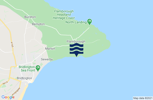 Mapa de mareas Flamborough, United Kingdom